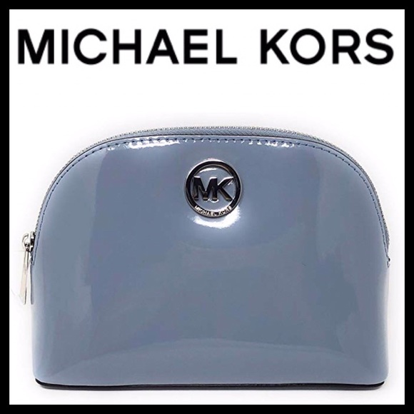 Michael Kors Handbags - Michael Kors Fulton Patent Leather Cosmetic Pouch